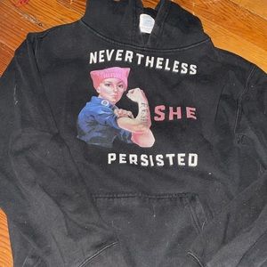 Nevertheless she persisted hoodie